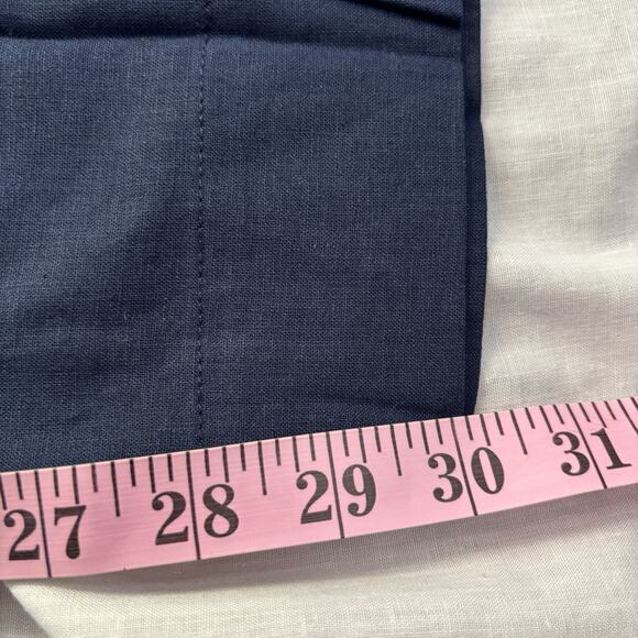 ANDIE SWIM Resort Wear- The pant- Linen - Midnight Navy Blue Size Large- NWT - Picture 7 of 9